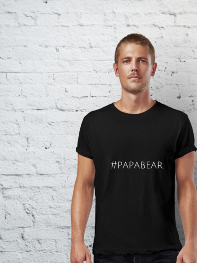 #papabear isadepäeva t-särk orgaanilisest puuvillast