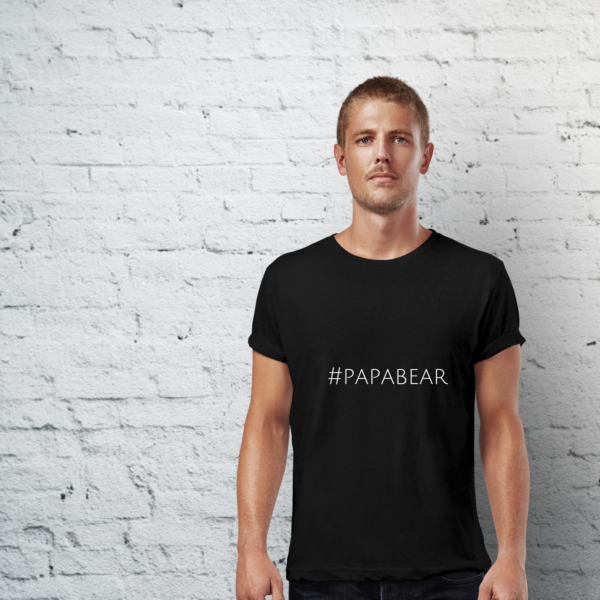 #papabear isadepäeva t-särk orgaanilisest puuvillast