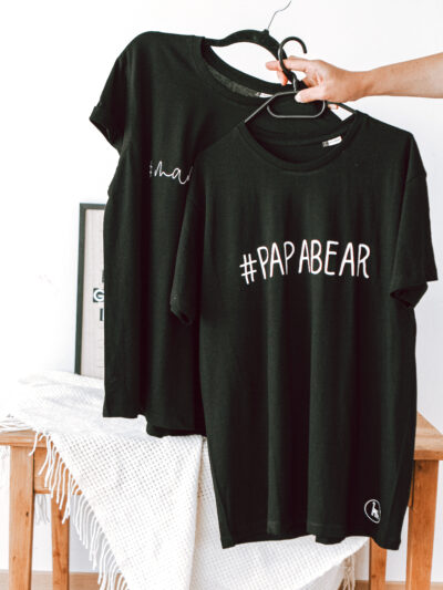 #papabear must t-särk meestele