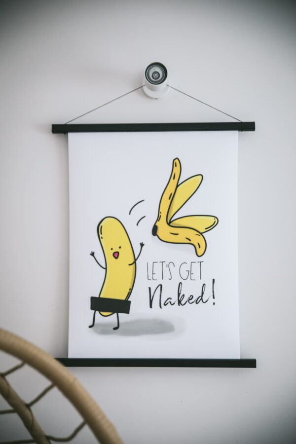 Let's get naked poster