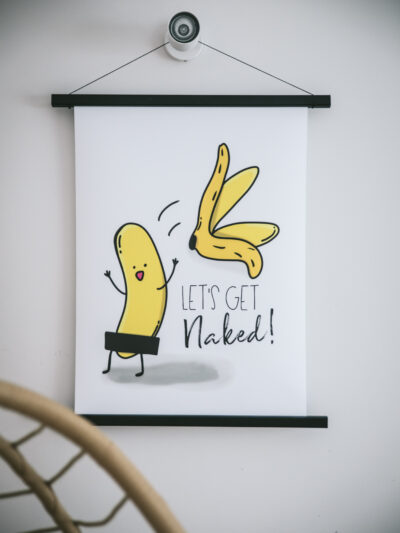 Let's get naked poster