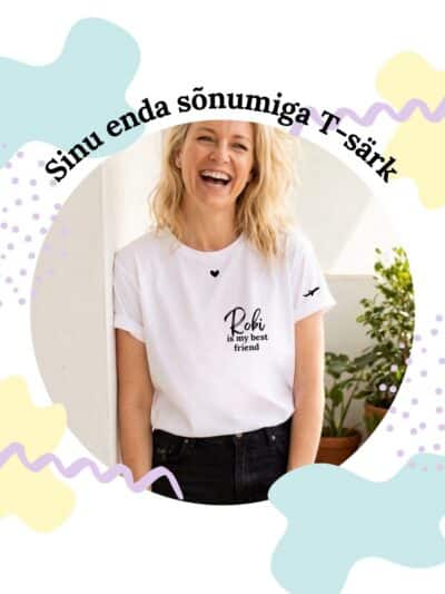 sinu sõnumiga tsärk plakat
