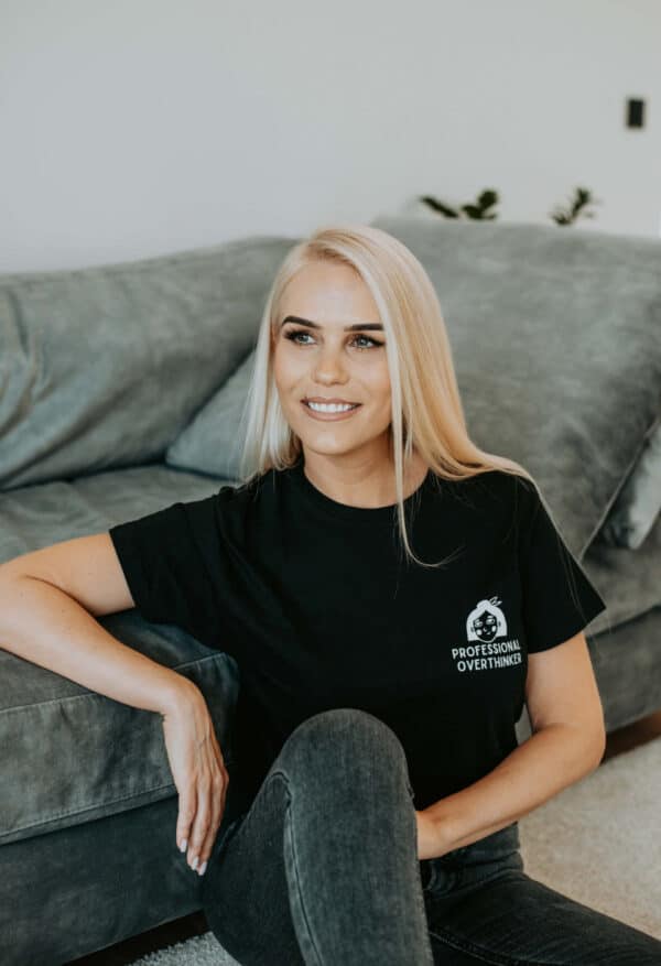 Professional overthinker t-shirt - Image 4