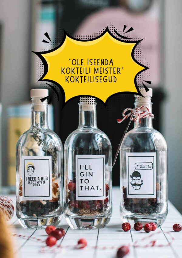 kokteilisegud pudelis