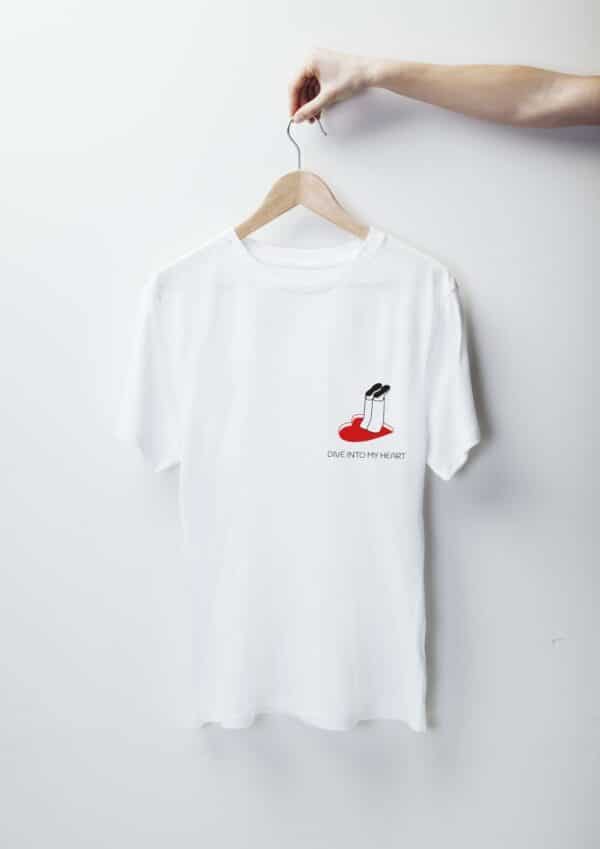 Dive into my heart t-shirt - Image 2