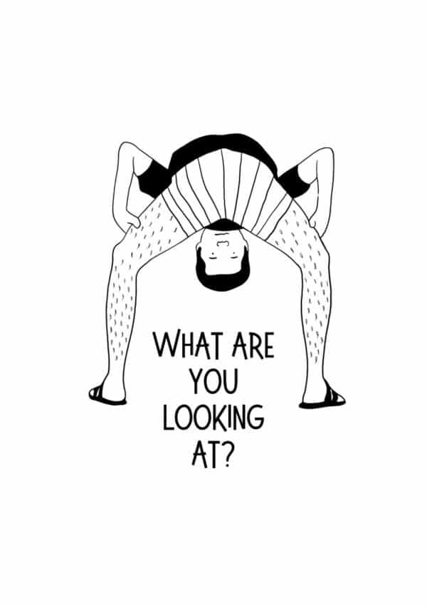 What are you looking at t-shirt - Image 2