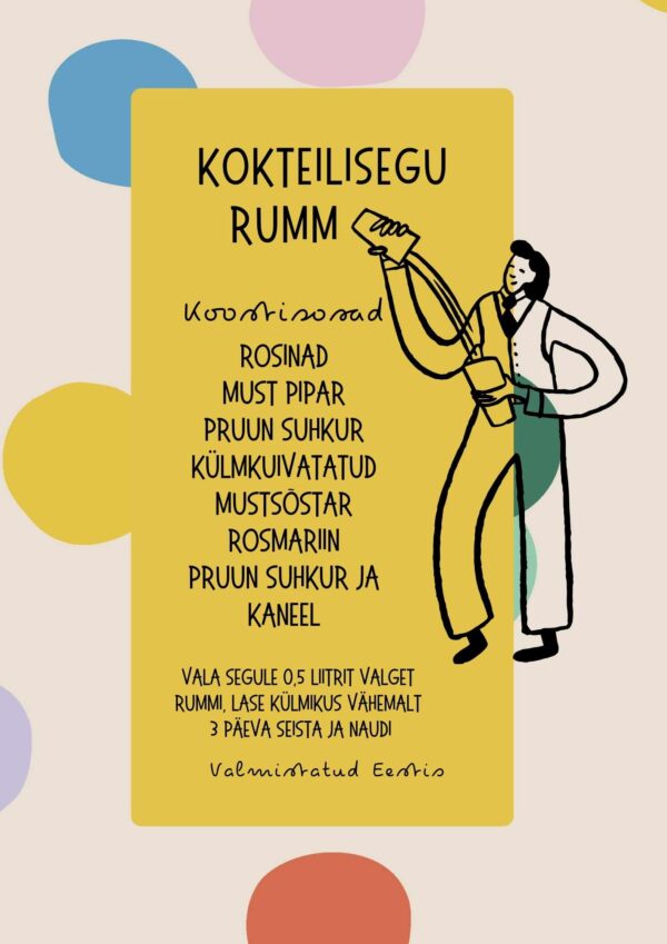 Koktelisegu koostisosad