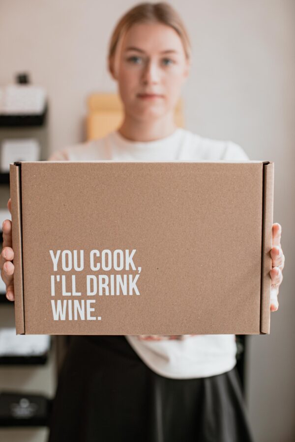 You cook & I'll drink wine kinkekarp - Image 2