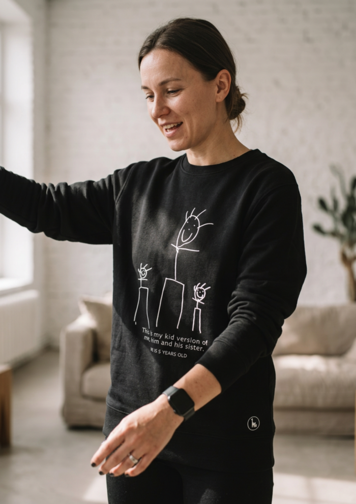 Emadepäeva kingitus – lapse joonistusega T-särk