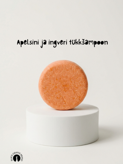 Apelsini ja ingveri tükkšampoon