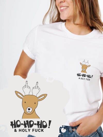 Christmas collection T-shirt "Full moon for Christmas" (kopeeri)