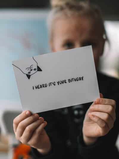 Postkaart "It´s your birthday"