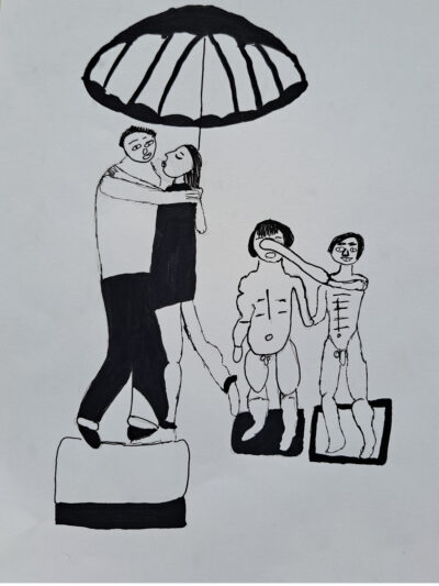 lapse joonistus Tartust