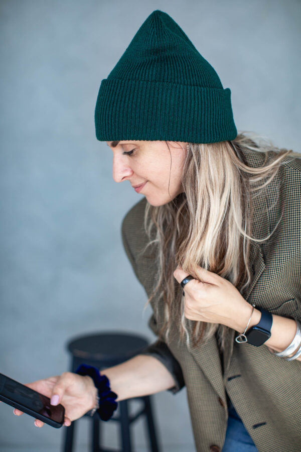 Ülipehme beanie müts – sõnumita (sest ta ei peagi midagi ütlema) - Image 6