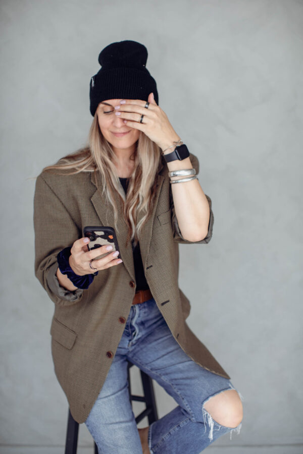 Ülipehme beanie müts – sõnumita (sest ta ei peagi midagi ütlema) - Image 7