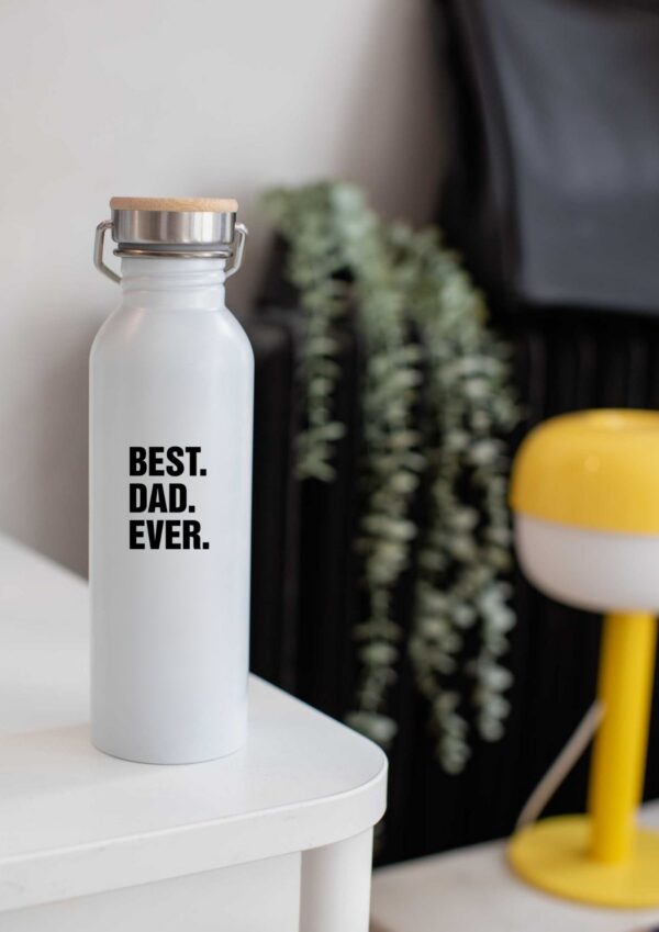 Father’s Day Gift – BEST DAD EVER Bottle - Image 2