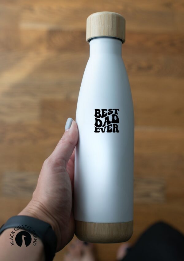 Father’s Day Gift – BEST DAD EVER Bottle (520 ml) - Image 3