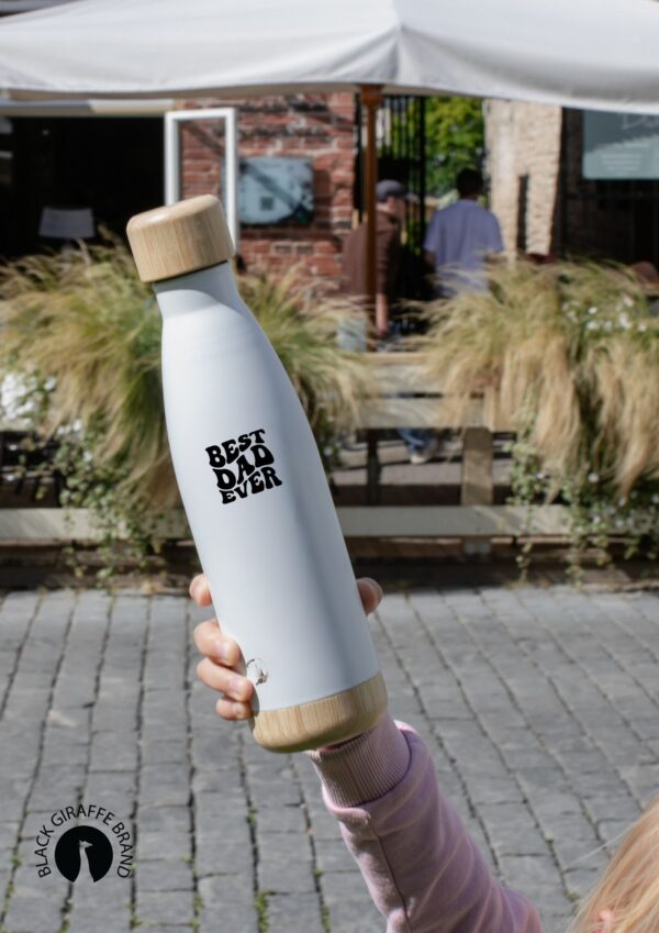 Father’s Day Gift – BEST DAD EVER Bottle (520 ml) - Image 2