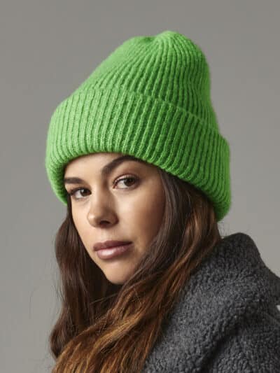 green beanie