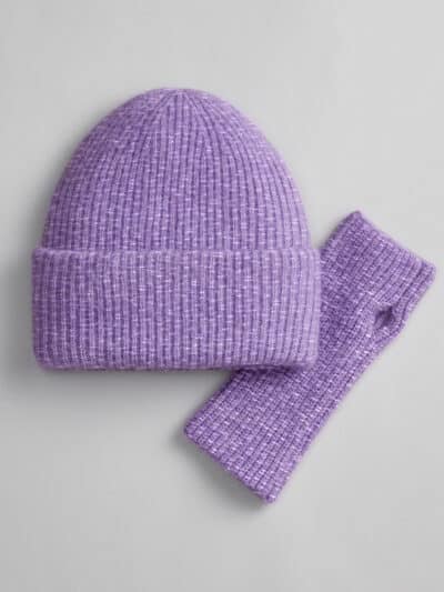 hat and hand warmers set