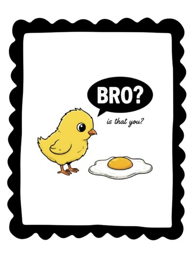 Funny T-shirt “Bro? Is that you?”