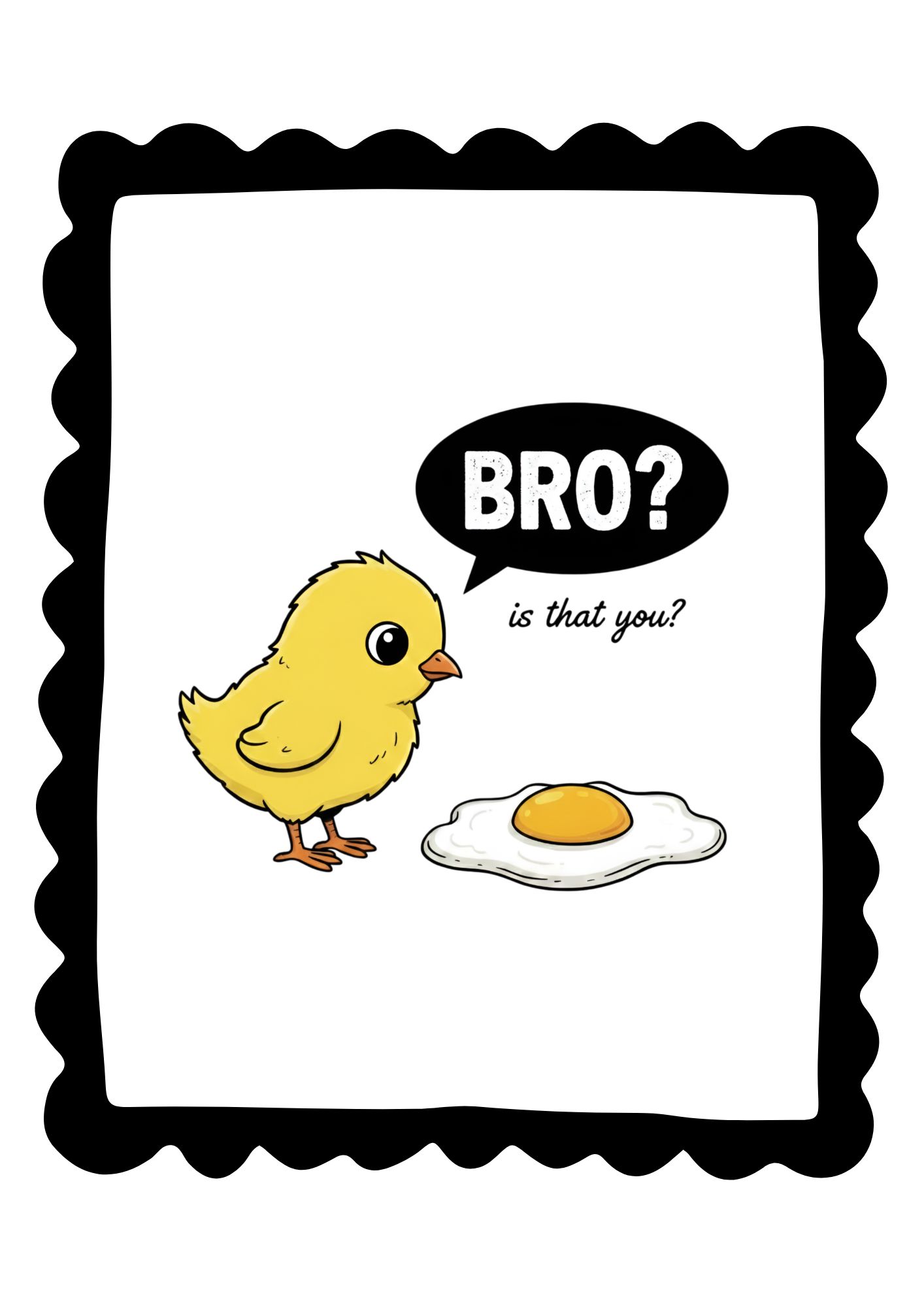 Funny T-shirt “Bro? Is that you?” 1 Funny T-shirt “Bro? Is that you?”