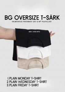 oversized T-shirt set