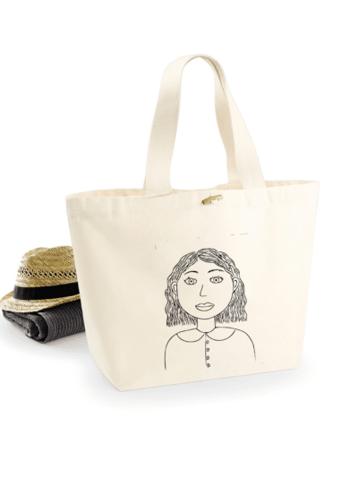 Mother’s Day gift idea – a bag with a child’s drawing