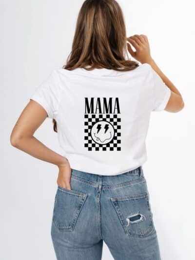 Emadepäeva kingitus - T-särk “MAMA” Black Giraffe Brand