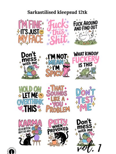 sarkastilised kleepsud