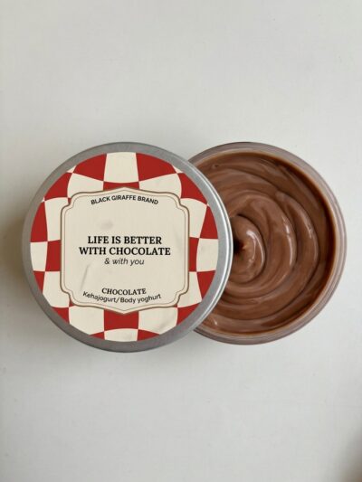 Chocolate body yogurt