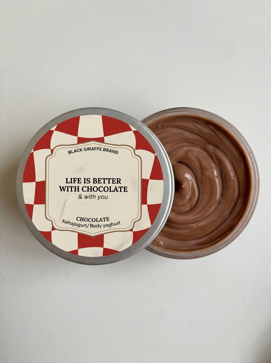 Mother’s Day gift – chocolate body care gift set 6 Chocolate body yogurt
